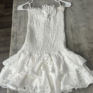 Charo Ruiz white megan dress NWT size XS